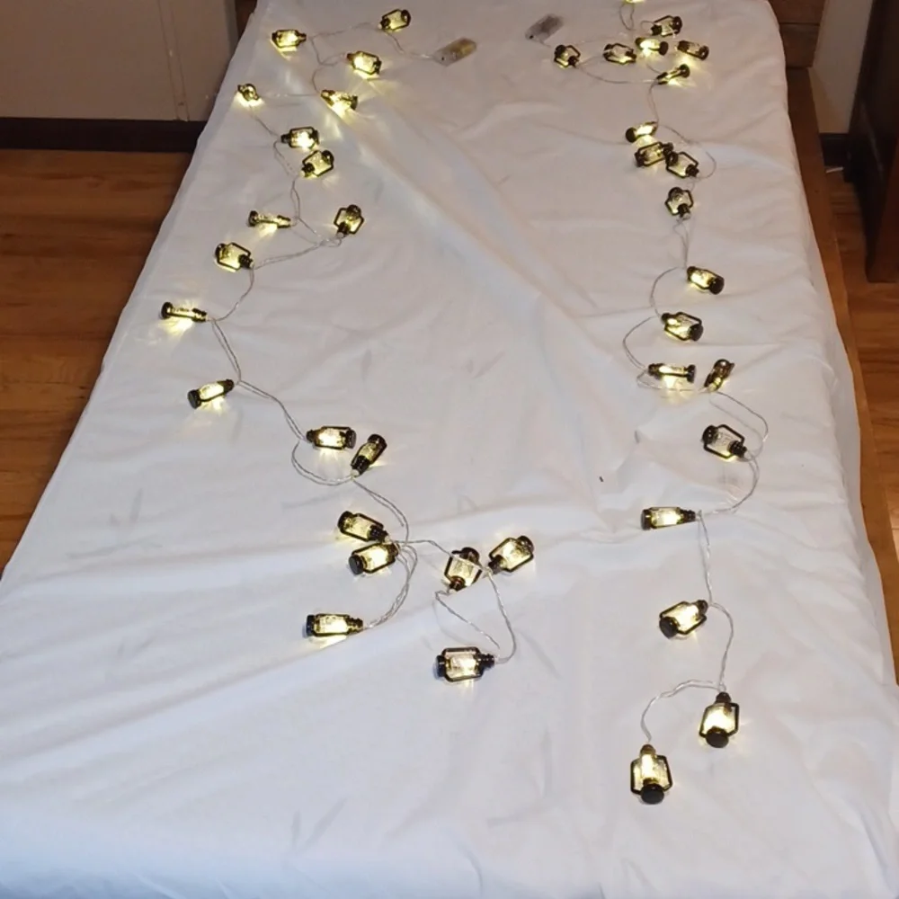 Home Lantern Battery Operated Inside Lights New 2 Sets For 1 Price 75 Long Each
